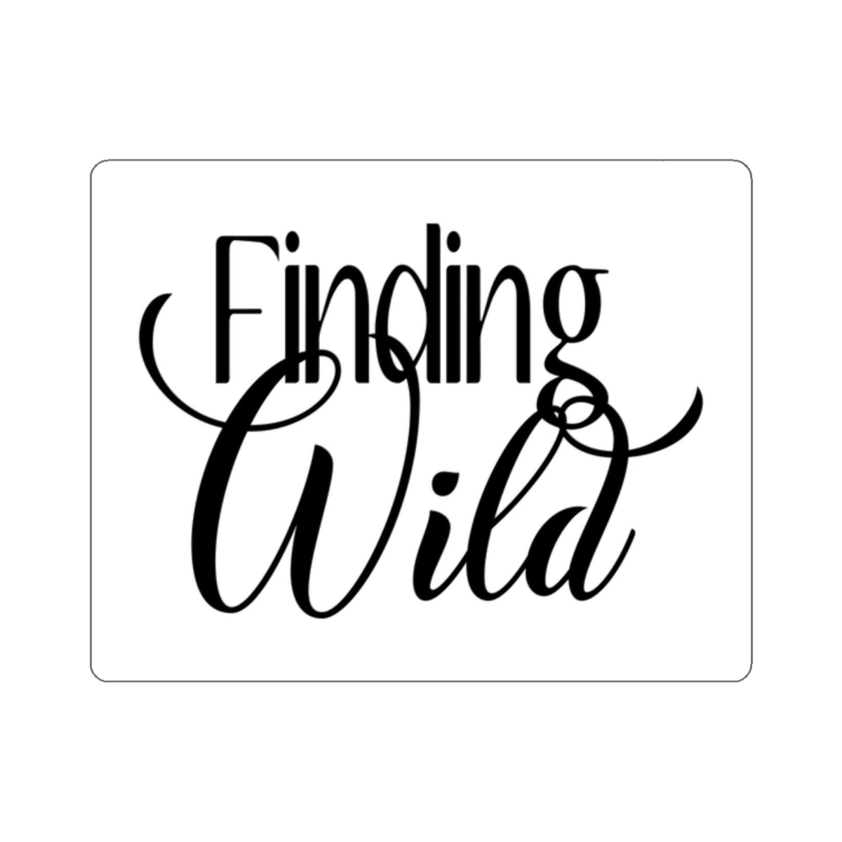 Finding Wild Sticker