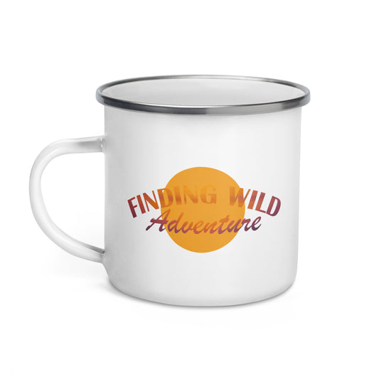 Sunrise Logo Enamel Mug